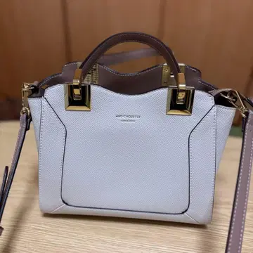 & chouette 핸들 금장 장식 토트