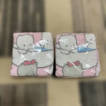 [레트로] 냐니뉴녜뇽 핸드 타월 2장