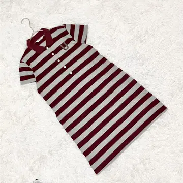 [언타이틀스포츠] (M) 폴로 셔츠 원피스 골프 코튼 일본제