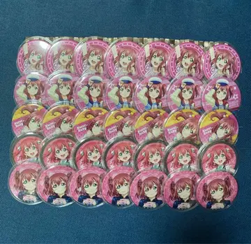 Aqours 쿠로사와 루비 캔뱃지 세트 이타백 러브 라이브