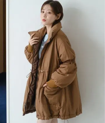 kastane 캔디 슬리브 리버서블 미들 코트