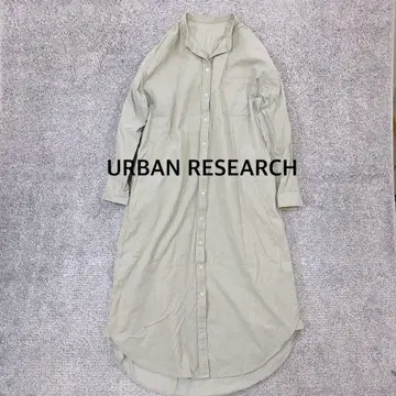 [ URBAN RESEARCH ] 코듀로이 밴드 카라 원피스