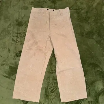 euro vintage hemp work pants 추정 30s-40s