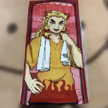 귀멸의 칼날 극락탕 머플러 타월 렌고쿠 쿄쥬로