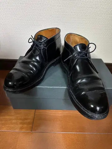 Alden 처카 부츠 블랙 7 1/2D