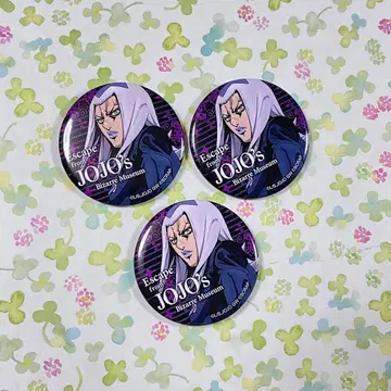 죠죠의 기묘한 모험 황금의 바람 레오네 아바키오 캔뱃지 탈출 세트