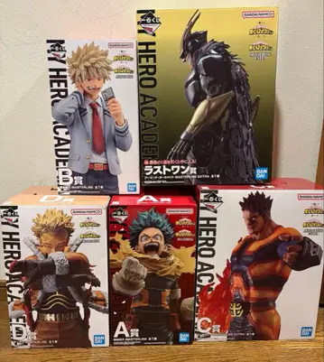 나의 히어로 아카데미아 엮는 힘 피규어 5체 세트