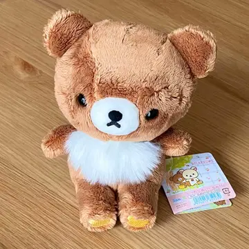 갈색 곰 푹신 봉제 인형 산엑스 리락쿠마 봉제 인형