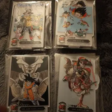 드래곤볼 제일복권 40주년 f상 아크릴 스탠드 4종