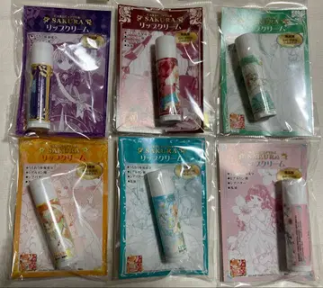 카드캡터 사쿠라 립크림 6개