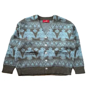 니트 가디건 L 인디언 indian Motocycle