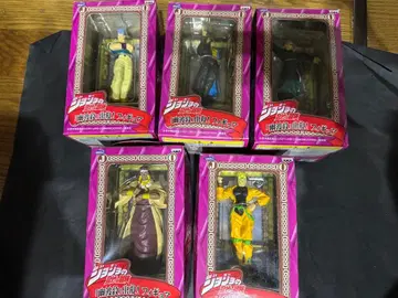 죠죠의 기묘한 모험 파문(스탠드) 등장! 피규어 5체 세트 컴플리트