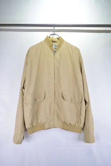 구제 유럽 폴리 나일론 베이지 자켓 유럽 구제 빈티지
