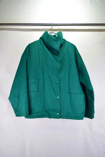 구제 유로 폴리 코튼 디자인 워크 자켓 유럽 구제 빈티지