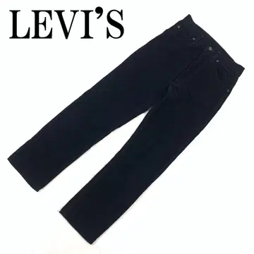 LA9247 리바이스 607 코듀로이 팬츠 블랙 W29 L34