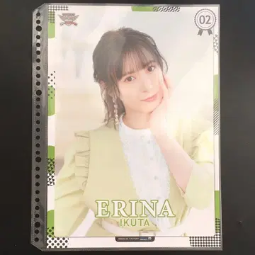 9097 모닝구 무스메. 이쿠타 에리나 핀업 포스터