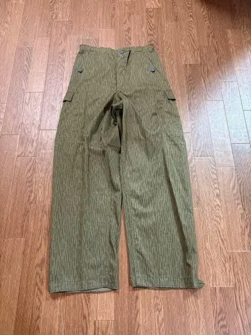 80년대 NVA 구 동독군 레인드롭 카모 카고 팬츠 밀리터리