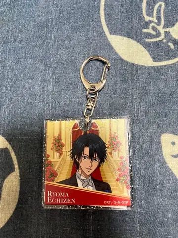 신 테니스의 왕자님 이온 콜라보 아크릴 키링 에치젠 료마