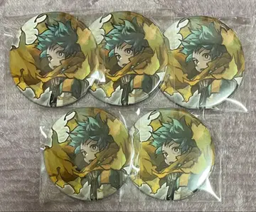 나의 히어로 아카데미아 원화전 캔뱃지 미도리야 이즈쿠 히로아카