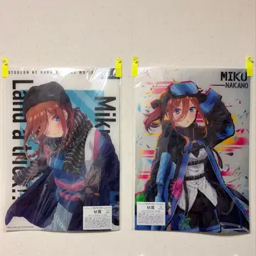 나카노 미쿠 클리어 포스터 2장 세트