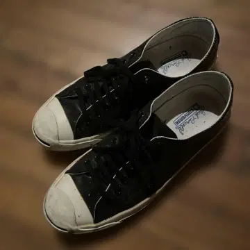 컨버스 패턴트 레더 잭 파셀