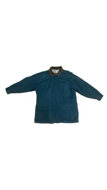 다크 그린 코듀로이 옷깃 자켓