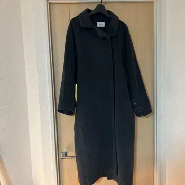 Link 다크 그레이 롱 코트