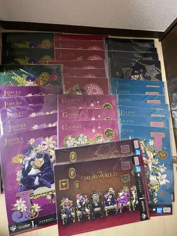 죠죠의 기묘한 모험 JOJO WORLD 포스터 전 7종 세트 총 30장