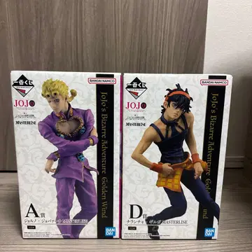 죠죠의 기묘한 모험 죠르노 죠바나&나란차 길가 2체 세트