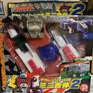 레트로 데카레인저 로봇 미니 합체 미개봉