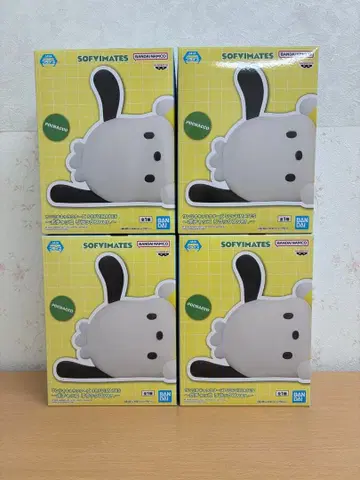 산리오 캐릭터즈 SOFVIMATES 포차코 릴랙스ver 4개