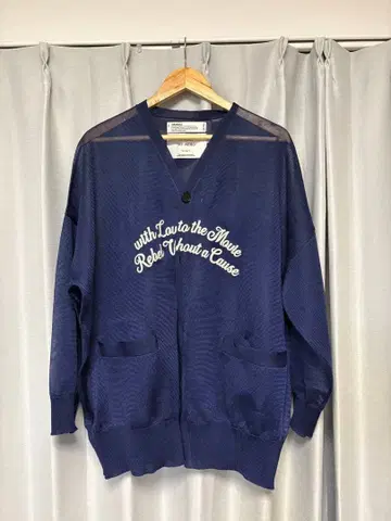 DAIRIKU LETTER' SKELETON CARDIGAN