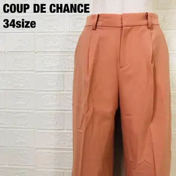 COUP DE CHANCE 쿠 드 샹스 와이드 팬츠 일본제 0071