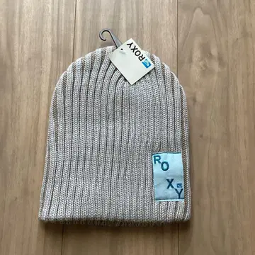 ROXY 그레이 베이지 니트 모자