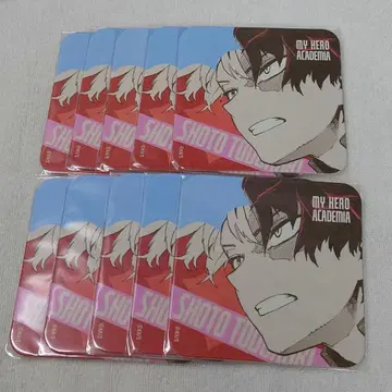 히로아카 원화전 코스터 토도로키 쇼토 10장 세트