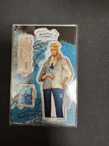 원피스 벌스데이 마르코 아크릴 스탠드 글리터 마감