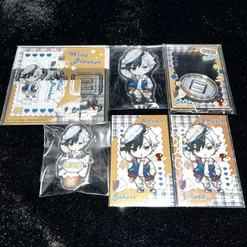 WIND BREAKER 윈브레 체크 세일러 사쿠라 하루카