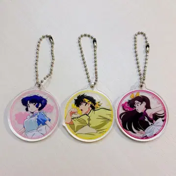 란마 1/2 격투 배달 레이스 카페 아크릴 키링 아카네 료가 우쿄