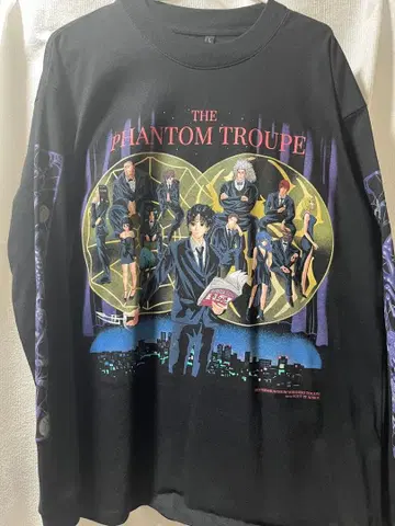 T셔츠 환영여단 헌터헌터 클로로 히소카 구제 의류 롱티