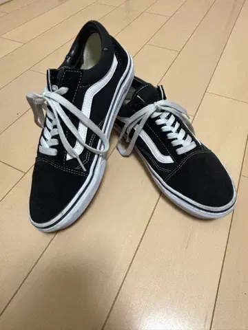Vans 블랙 스웨이드 스니커즈 올드스쿨