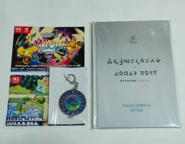 포켓몬 레전드 ZA 특전 아트북 키링 포켓몬