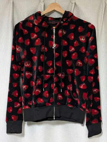 Hysteric Glamour 스컬베리 패턴 후드티