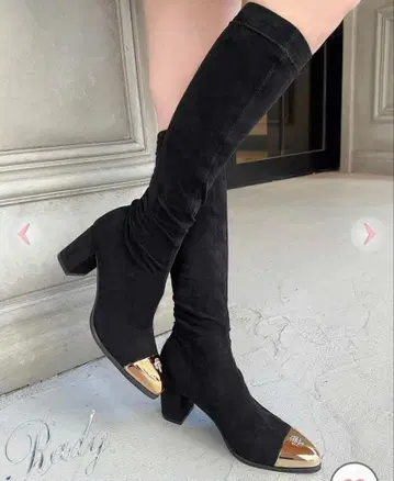 rady 금색 스트레치 부츠 롱 롱부츠 삭스 부츠 금색