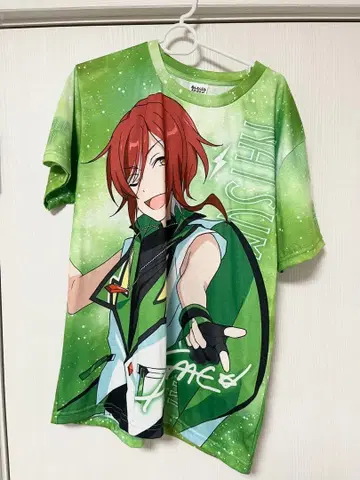 앙스타 사카사키 나츠메 풀 그래픽 T셔츠