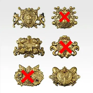 제일복권 죠죠의 기묘한 모험 H상 핀즈 컬렉션 3종 세트