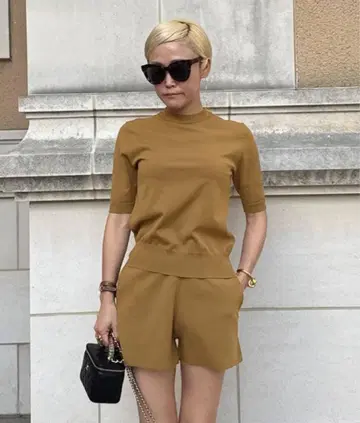 에어리 썸머 니트 팬츠 [ UV컷 머신 워셔블 ]