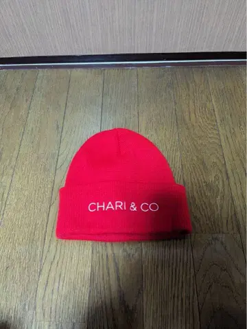 CHARI & CO 니트 모자 레드 NEW YORK CITY