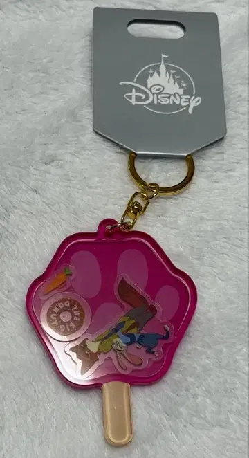 주토피아 샤카샤카 키링 아이스캔디