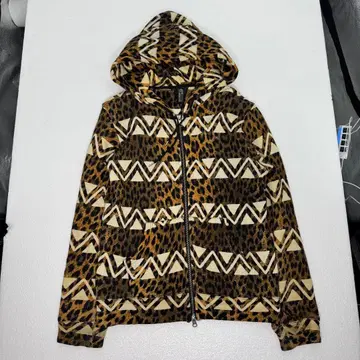 JOYRICH y2k V계 레오파드 후드티 S사이즈 조이리치 표범 무늬