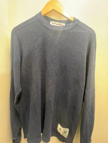 Richardson M 사이즈 긴팔 티셔츠 다크 블루